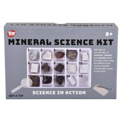 Mineral Science Kit 15pc - LLB Toys