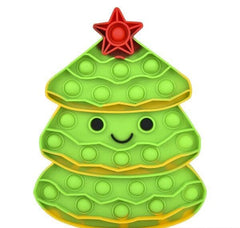 CHRISTMAS TREE JUMBO BUBBLE POPPER 9" LLB kids toys
