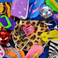 KEYCHAIN ASSORTMENT 72PCS/BAG LLB Keychain