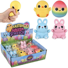 Easter Squish Stretch Assortment  Squishy Toys - LLB Toys
