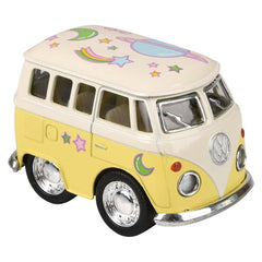 2" Flower Power VW Mini Bus Kids Toy - LLB Toys