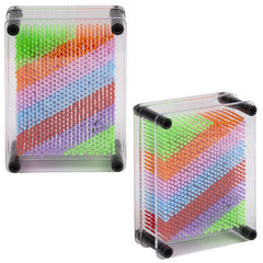 Rainbow Pin Art 4.5in