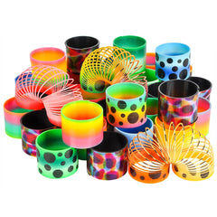 3" COIL SPRING ASSORTMENT 36PCS/PACK LLB kids toys