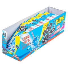 POP ROCKS DIPS BLUE RASPBERRY  - LLB Candy