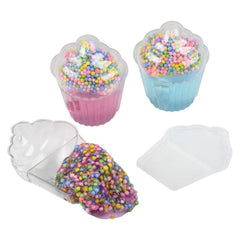 3.25" SPRINKLE CUPCAKE PUTTY LLB Slime & Putty