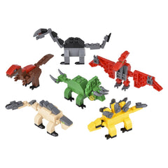 DINOSAUR BUILDING BLOCK EGG 3" LLB kids toys