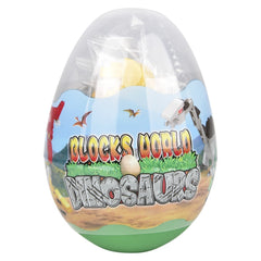 DINOSAUR BUILDING BLOCK EGG 3" LLB kids toys