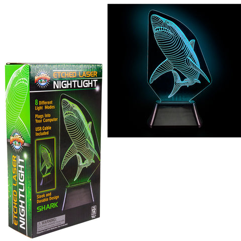 10" 3D LASER LIGHT SHARK LLB kids toys