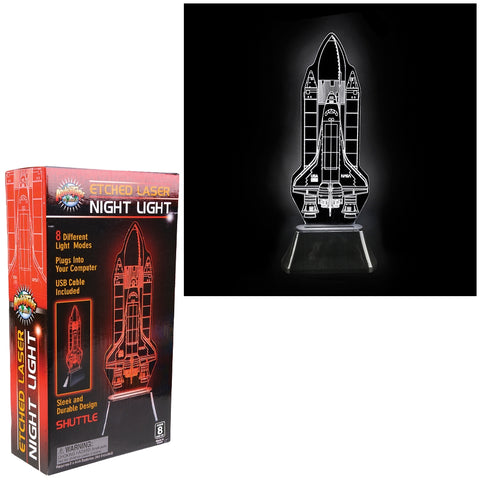 11" 3D LASER LIGHT SHUTTLE LLB kids toys