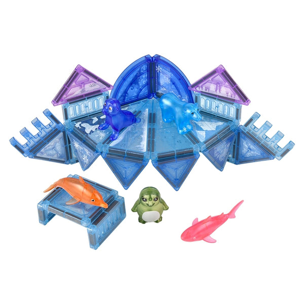 (T) Aquatic Magnetic Tile Set 30pc