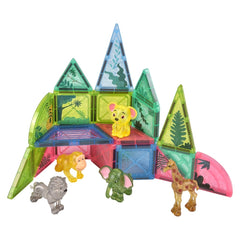 Zoo Magnetic Tile Set 29pc