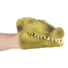 5" CROCODILE HAND PUPPET LLB Puppets