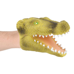 5" CROCODILE HAND PUPPET LLB Puppets