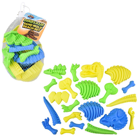 DINOSAUR SAND MOLD BEACH SET LLB Beach/Pool Toy-Kids & Baby