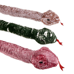 67" SPECKLED RACER SNAKE plush LLB Plush Toys