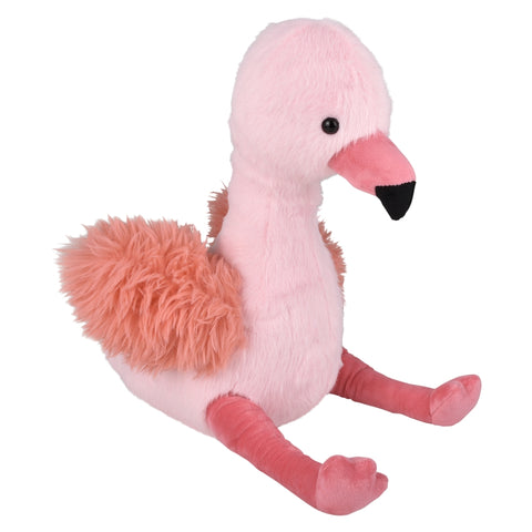14" Stretch Pack Flamingo Plush - LLB Toys