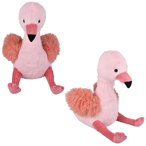 14" Stretch Pack Flamingo Plush - LLB Toys