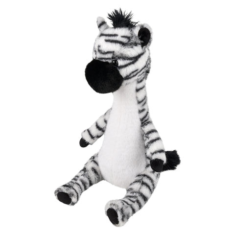 14" Stretch Pack Zebra Plush - LLB Toys