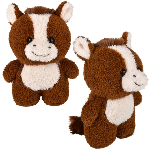8" Scruffy Bunch Horse Plush - LLB Toys