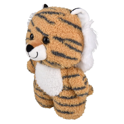 8" Scruffy Bunch Tiger Plush - LLB Toys