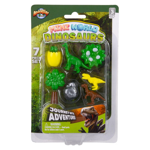 8pc Mini Dinosaur Playset - LLB Toys