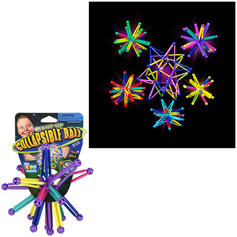 12" LIGHT-UP COLLAPSIBLE BALL LLB Light-up Toys