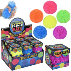 2.75" Puffer Flour Ball 12ct LLB kids toys