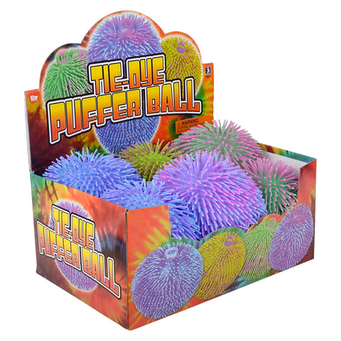 9" TIE-DYE PUFFER BALL LLB kids toys