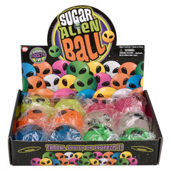 2.4" Squeezy Alien Sugar Ball - LLB Toys