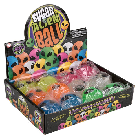 2.4" Squeezy Alien Sugar Ball - LLB Toys