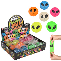 2.4" Squeezy Alien Sugar Ball - LLB Toys