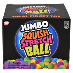 6" Jumbo Squish And Stretch Yummy Ball