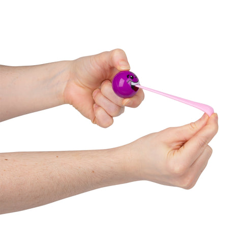 1.25" STRETCH TONGUE SILLY FACE BALL (50PC/UN) LLB kids toys