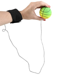 2.25" Rainbow Sports Wrist Band Return Ball LLB kids toys