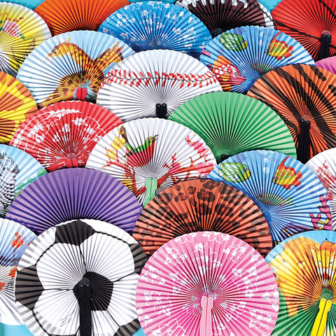 10" FOLDING FAN ASSORTMENT LLB kids toys