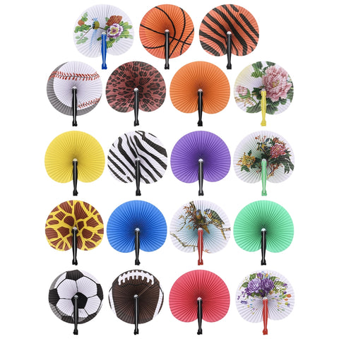 10" FOLDING FAN ASSORTMENT LLB kids toys