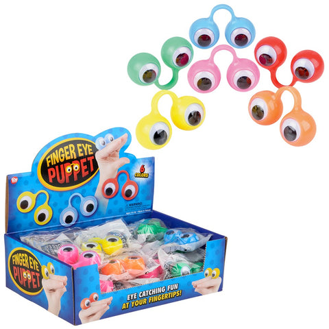 2.5" FINGER EYE PUPPET LLB Kids Toys