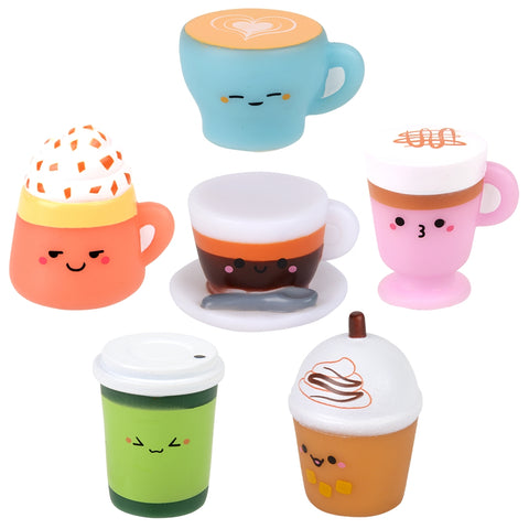 2" Rubber Kawaii Coffee - LLB Toys