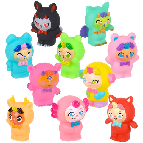2" Rubber Doll Character Collection - LLB Toys