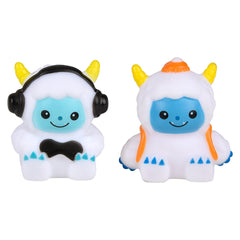 2" Rubber Yeti Characters- LLB Toys