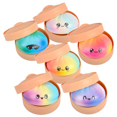 3.5" Squish Surprise Rainbow Dumplings
