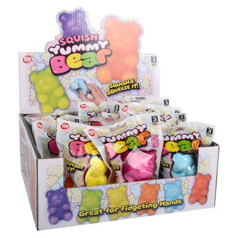 3.25" Squish Yummy Bears - LLB Toys