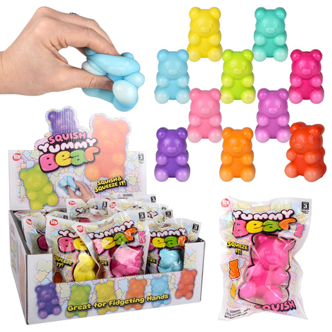 3.25" Squish Yummy Bears - LLB Toys