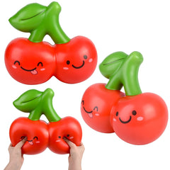 Jumbo Squish Cherries 11.75"