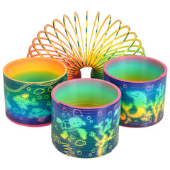 3" (80mm) AQUATIC ANIMAL PRINT COIL SPRING LLB kids toys