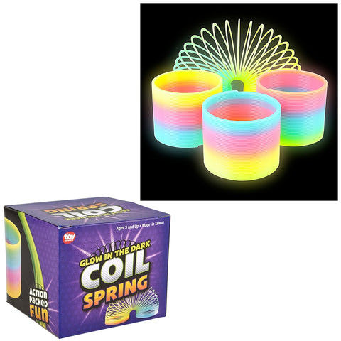 3" (80MM) GLOW COIL SPRING LLB kids toys