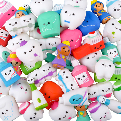 DENTAL CHARACTER ASSORTMENT 2" (50 PCS/UNIT) LLB kids toys