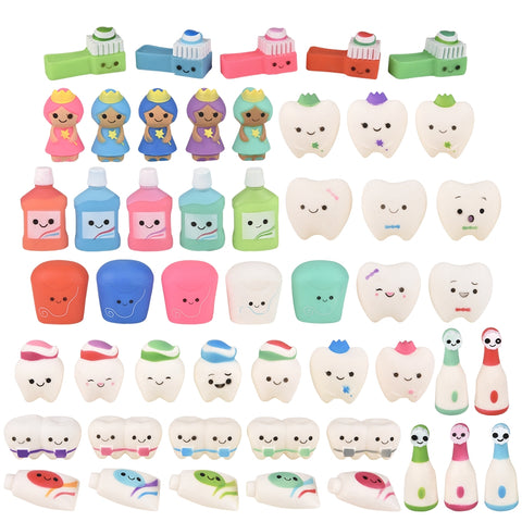 DENTAL CHARACTER ASSORTMENT 2" (50 PCS/UNIT) LLB kids toys