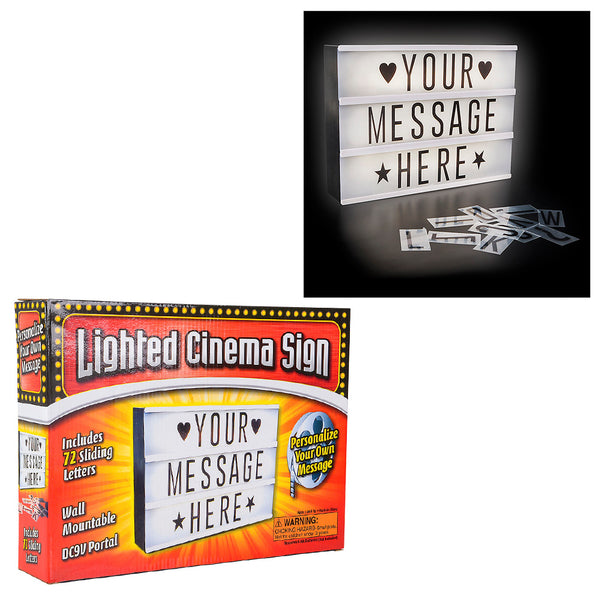 LED Lighted Cinema Box 12