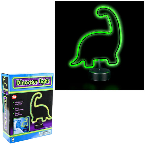 12.5" NEON STYLE DINOSAUR LED LIGHT LLB kids toys